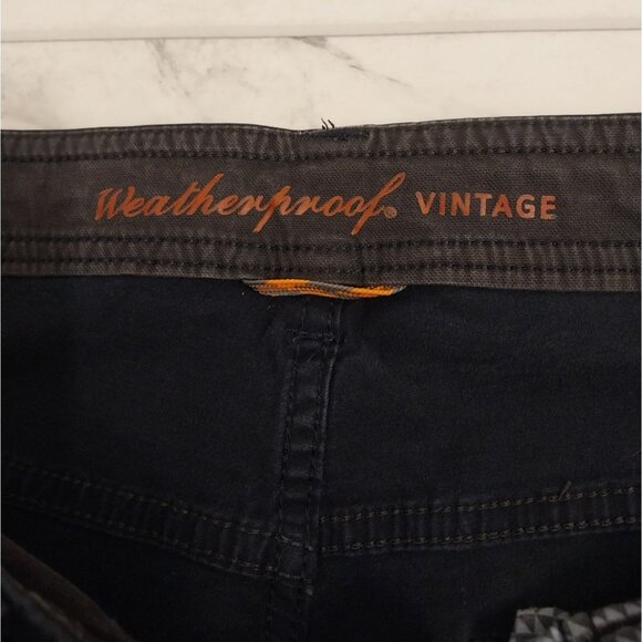 Weatherproof Vintage Navy Blue Straight Fit Pants Men's Sz 32W 30L - Picture 4 of 12